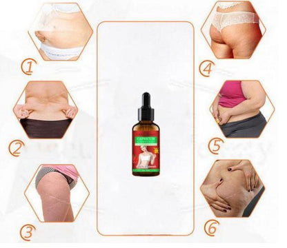 Red pepper body shaping body oil, hip plastic waist plastic leg body cosmetics
